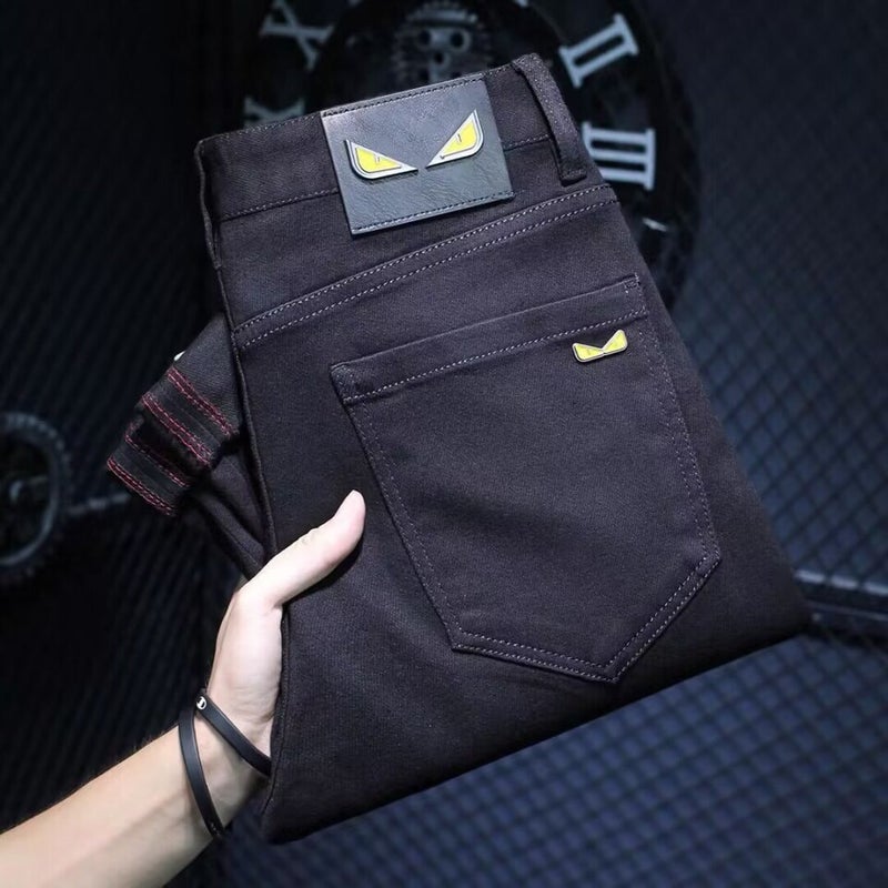 Unisex Classic Denim Jeans Loose Fit Daily Outdoor Wear - Image 3