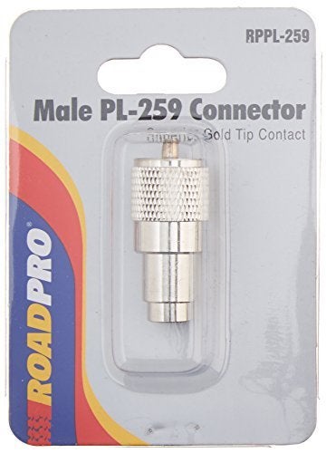 RoadPro RPPL-259 Male PL-259 Coax Cable Connector - Image 3