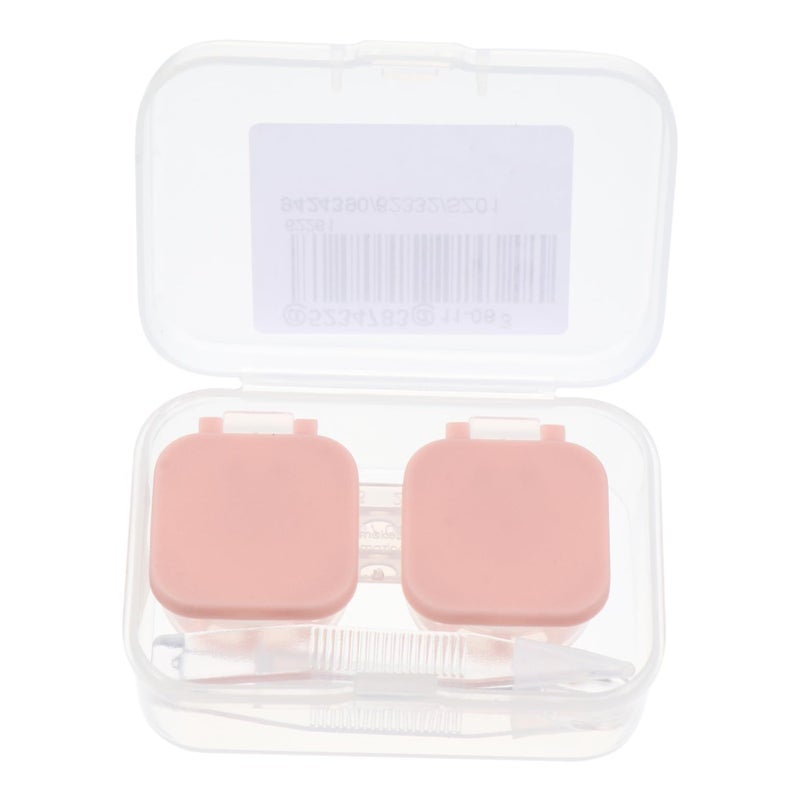 Portable Eyeglass Case Compact Lens Holder for Travel Prevents Leakage - Image 2
