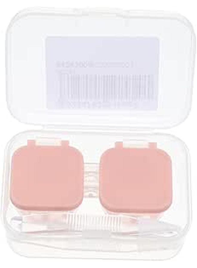 Portable Eyeglass Case Compact Lens Holder for Travel Prevents Leakage - Image 1
