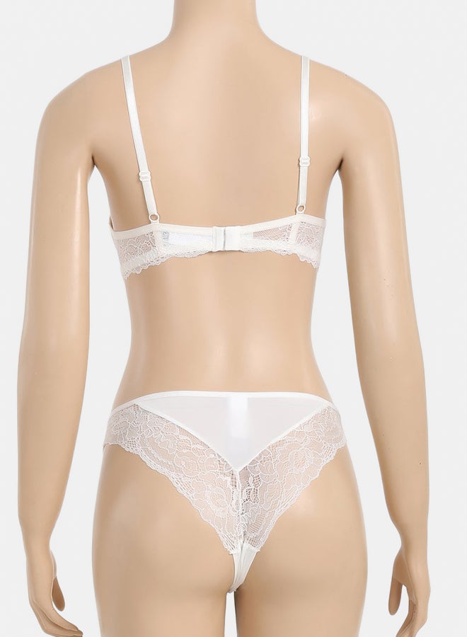 Carina Wired Bra with Lace Panty Set  - Image 2