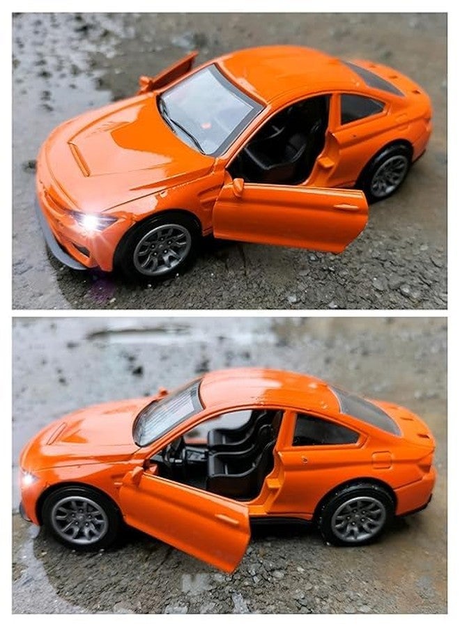 Mayatra's Kins Mart 1:38 Scale Lamborghini Urus Diecast Toy Car – Pull Back Action, Openable Doors, Metal Body Collectible SUV Model for Kids & Adults (Orange) - Image 4