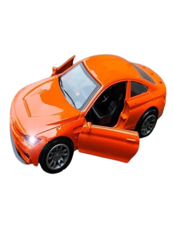 Mayatra's Kins Mart 1:38 Scale Lamborghini Urus Diecast Toy Car – Pull Back Action, Openable Doors, Metal Body Collectible SUV Model for Kids & Adults (Orange) - Image 1