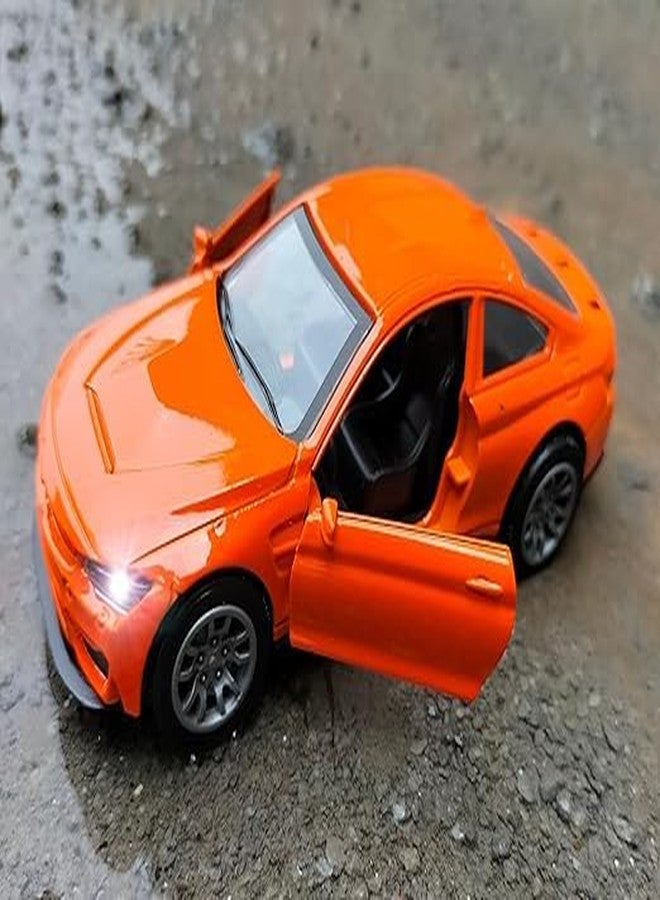 Mayatra's Kins Mart 1:38 Scale Lamborghini Urus Diecast Toy Car – Pull Back Action, Openable Doors, Metal Body Collectible SUV Model for Kids & Adults (Orange) - Image 3