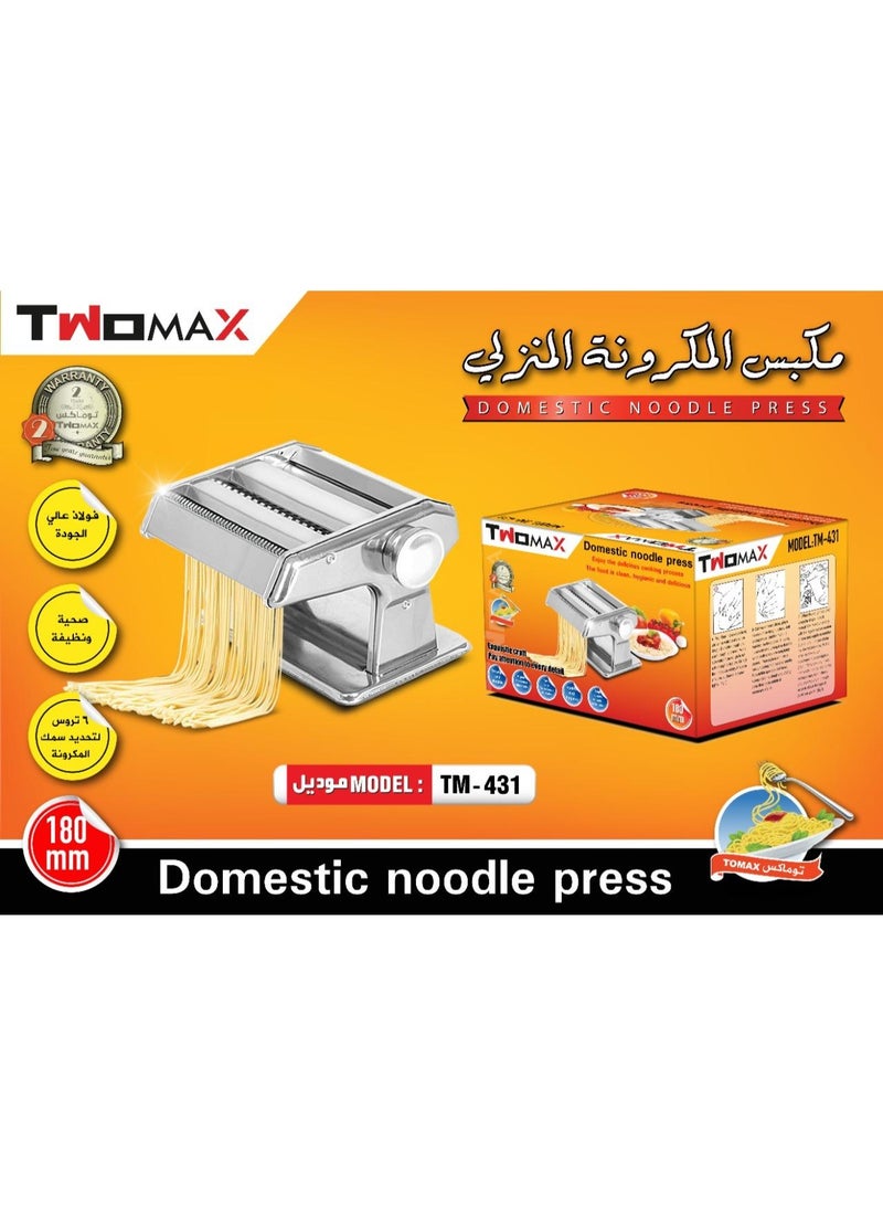 Twomax brand home pasta press, model TM-431 - Image 1
