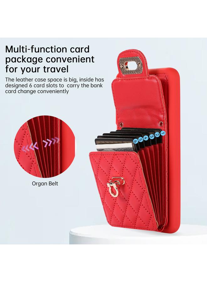 اس-توب جراب جلدي لهاتف Samsung Galaxy S21 5G مع فتحة بطاقة - Image 4