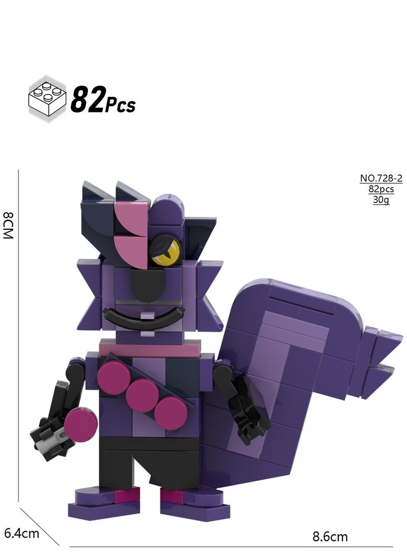 Bluejw New Funny Indio Park  Building Block Set Indio Park Toys,Game Model Toys Ideas Collectible Building Bricks Birthday Gift For Kids