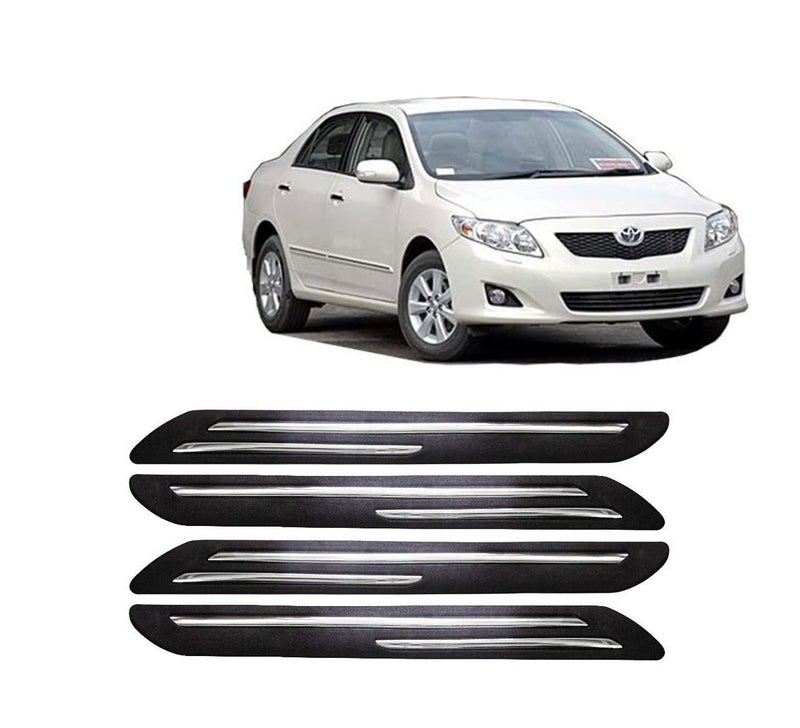 Car Bumper Guard for Corolla Altis (2007-2013) - (Chrome Strip)