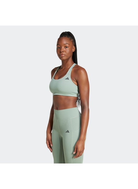 Power Impact Ribbed Medium Support Bra