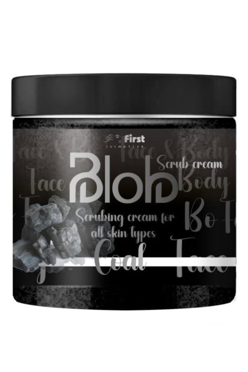 Blob Charcoal Scrub Cream 500g