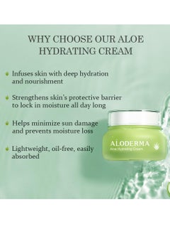 Aloderma Basic Aloe Hydrating Set - 4 Pieces - 2 x Cleanser, Cream, 200g Aloe Vera Gel - pzsku/Z5A4961EB648026FD2B3AZ/45/1741024303/afb25440-5d3e-4cd4-b1e7-6643ca5774a5