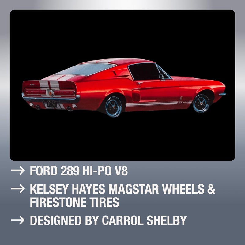 AMT 125 Scale 1967 Shelby GT350 Model Kit - Image 4
