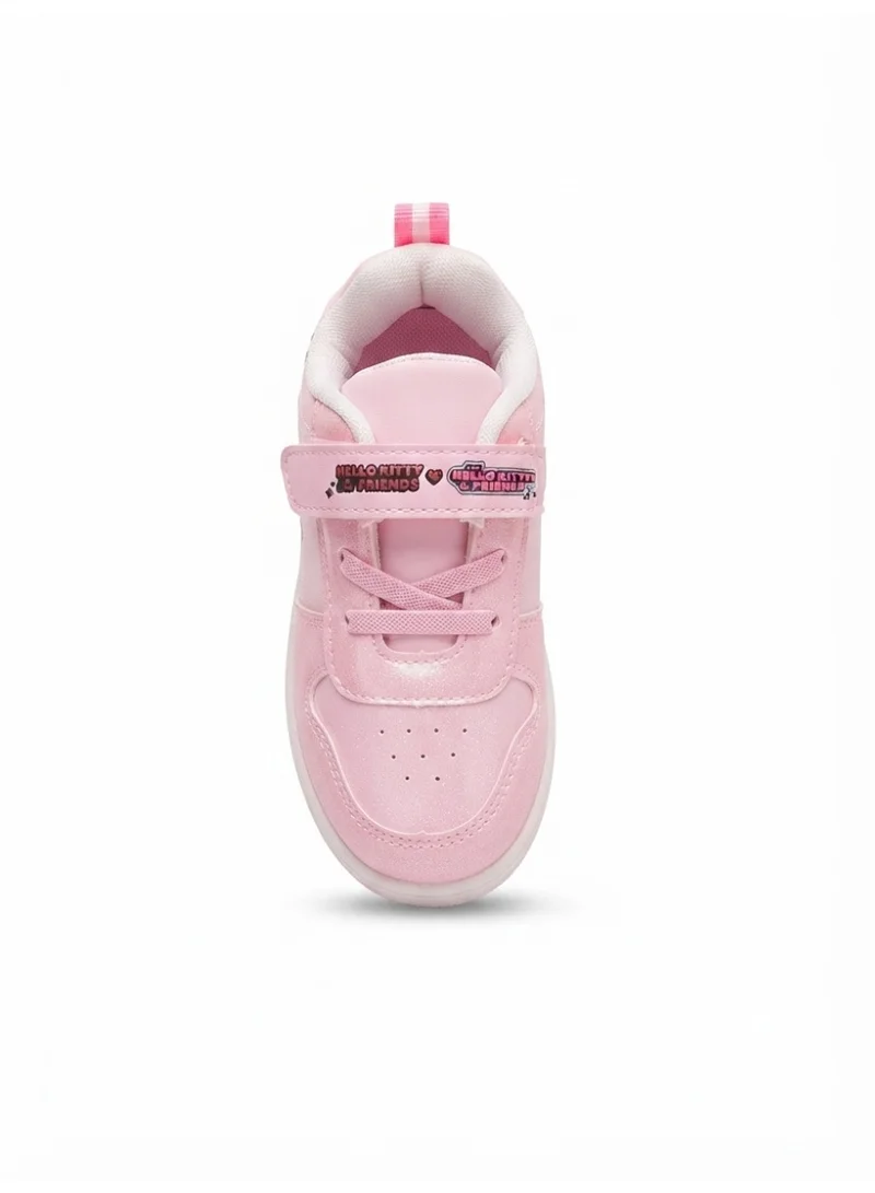Hello Kitty Hello Kitty Girls' Pink Hook and Loop Sneakers
