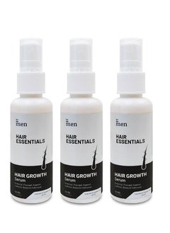 Formen ForMen Hair Growth Serum For Men with 3% Redensyl Procapil Reduce Hair Fall Nourish Scalp 60 ml Pack of 3 