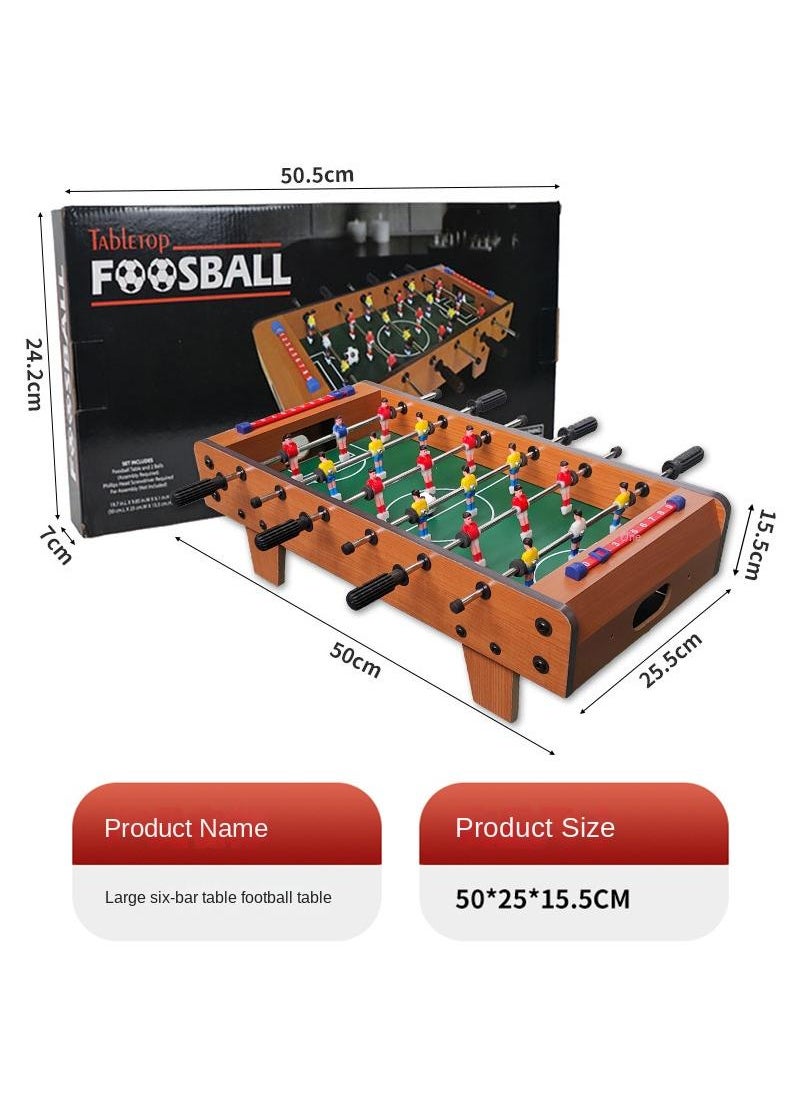 6 Rods Portable Mini Table Soccer Football Game For Indoor And Outdoor