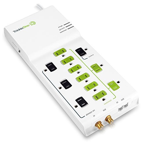 TrickleStar TS1006 12-Outlet Tier 1 Advanced PowerStrip, 4320 Joules, Coax + RJ11 Secondary Protection, 4 ft Cord - Image 4