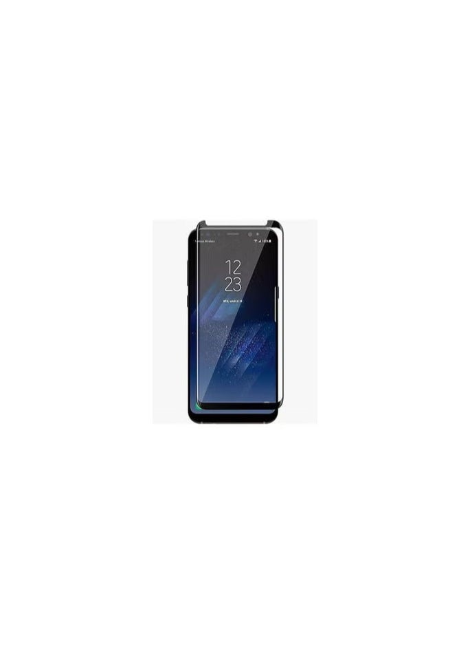 کاتانس - Samsung Galaxy S8 Plus Screen Protector Anti Scratch Clear 3D Curved Tempered Glass 6.2 inch - Image 1