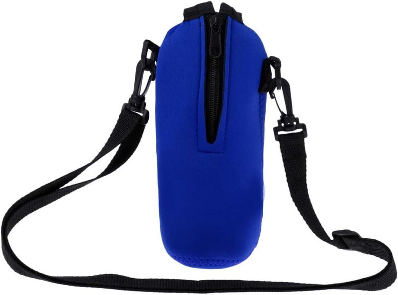 klarako 2 Pack Bottle Sleeve, Water Bottle Holder Neoprene Carrier, Adjustable Shoulder Pouch Case Cover, Cycling, Gym, Yoga, Climbing - Image 4