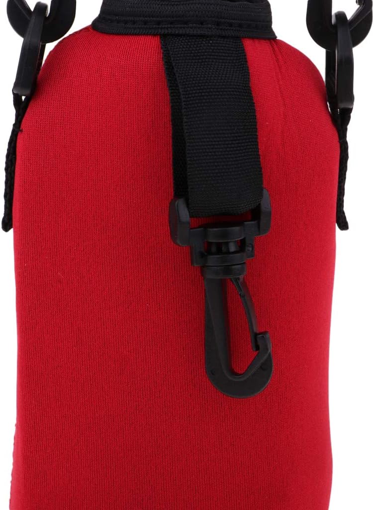 klarako 2 Pack Bottle Sleeve, Water Bottle Holder Neoprene Carrier, Adjustable Shoulder Pouch Case Cover, Cycling, Gym, Yoga, Climbing - Image 3