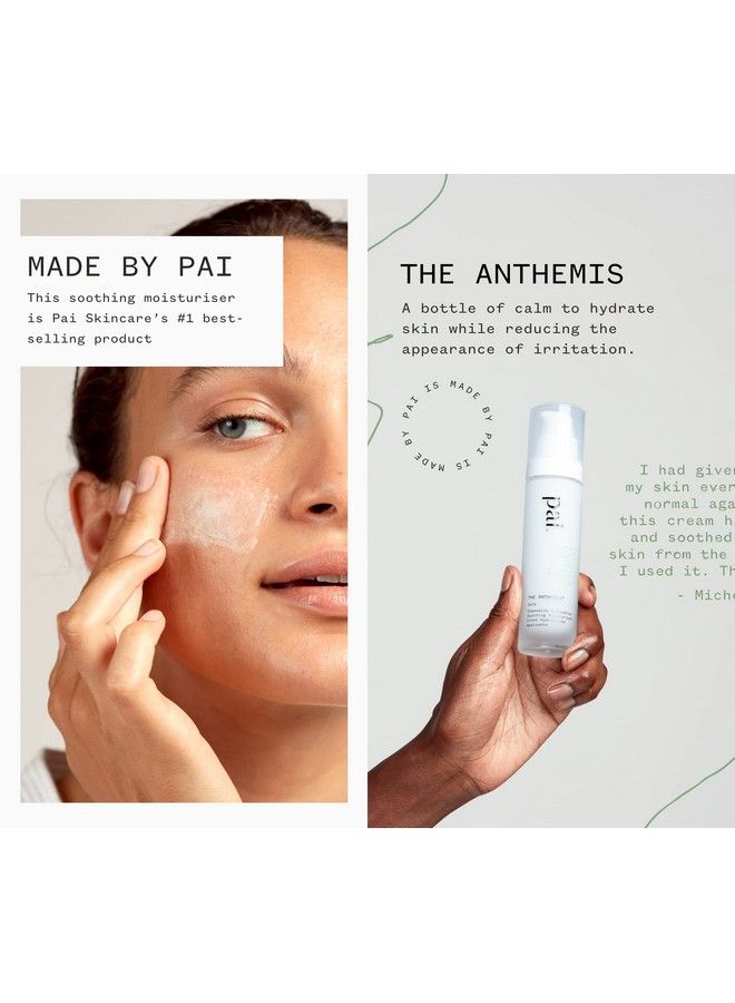 Pai Skincare The Anthemis: Organic Chamomile + Rosehip Soothing Facial Moisturizer | Natural Vegan Sensitive Skincare (1.7 Fl Oz | 50 Ml) - Image 3