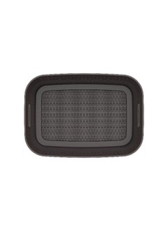 Cosmoplast 50L Cedarattan Laundry Basket (Dark Brown)  - Image 3