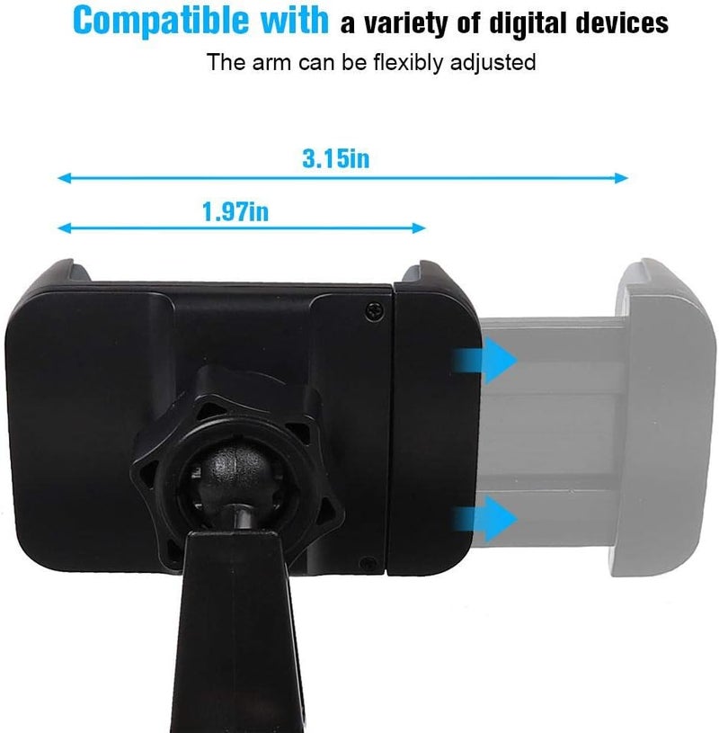 JeCar Car Dashboard Cellphone Holder Mount for Ford F150 2015 2016 2017 2018 2019 2020 - Image 3
