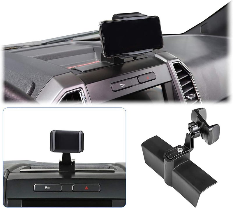 JeCar Car Dashboard Cellphone Holder Mount for Ford F150 2015 2016 2017 2018 2019 2020 - Image 1