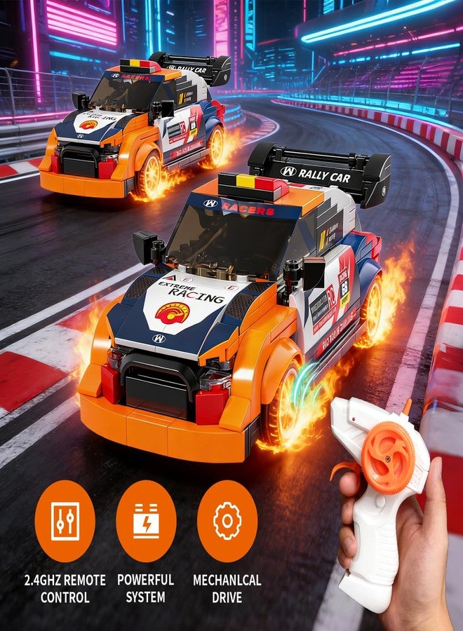 BLmukce STEM Building Toys for 6 7 8 9 Years Old, 261PCS Remote Control RC Race Car Engineering Construction Kit, Educational Learning Blocks Set, Best Birthday Gift for Boys Girls Ages 6-8+ - Image 4