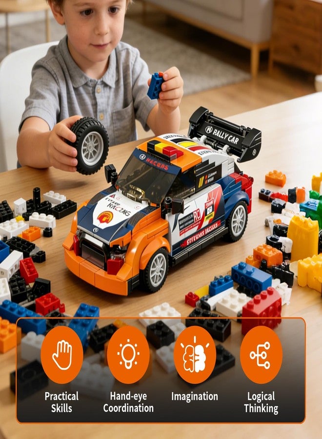 BLmukce STEM Building Toys for 6 7 8 9 Years Old, 261PCS Remote Control RC Race Car Engineering Construction Kit, Educational Learning Blocks Set, Best Birthday Gift for Boys Girls Ages 6-8+ - Image 3