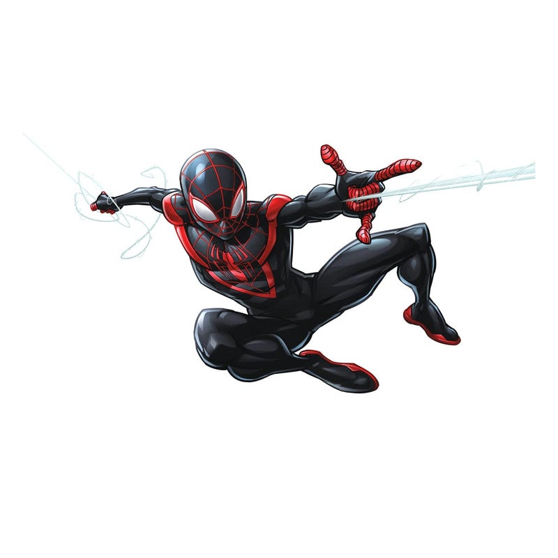RoomMates Marvel SpiderMan Miles Morales Giant Peel and Stick Wall Decals by RoomMates RMK3921GM
