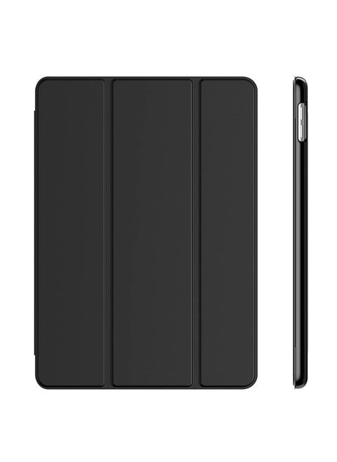 iPad 6th 5th Generation Case iPad 9.7 Inch Case 2018 2017 iPad Air Case iPad Air 2 Case Smart Folio Stand Protective With Back Cover Auto Wake Sleep Black