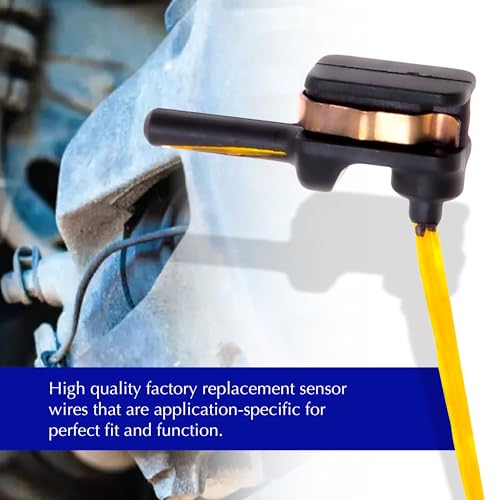 Centric Parts حساس تآكل وسادة الفرامل الأمامية/الخلفية البديل من سنتريك بريميوم 116.35005 يناسب بعض موديلات مايباخ 57، مرسيدس-بنز A35 AMG/A45 AMG/B200/B250 - Image 3
