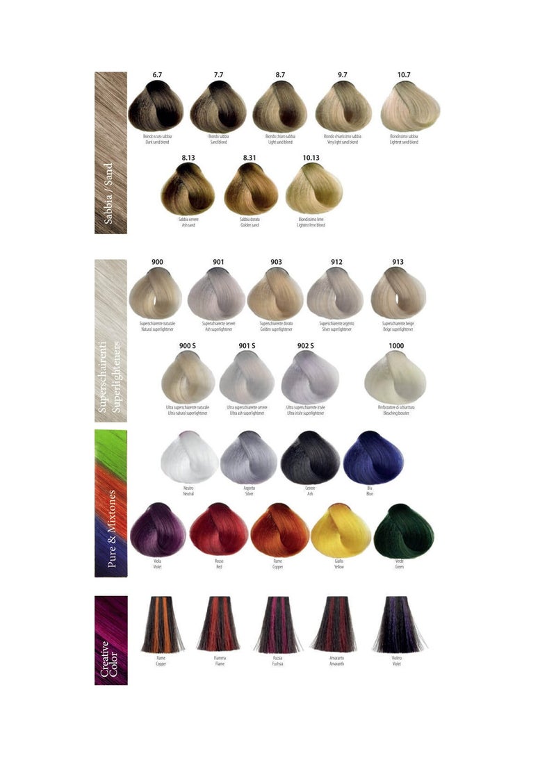 MAXIMA PROFESSIONAL Professional Hair Color Cream With Keratin And Ceramides 4 Brown 100 ml - Image 4