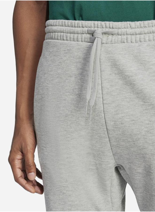 Adidas Essentials Printed Logo Cuffed Fleece Pants  - Image 4