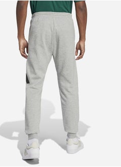 Adidas Essentials Printed Logo Cuffed Fleece Pants  - Image 2