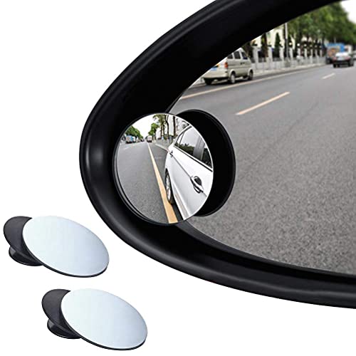 AMENDAS Blind Spot Mirror For Car,Bike Rear View Mirror For Car Side Mirror 360� Degree Rotation Mirror - Image 1
