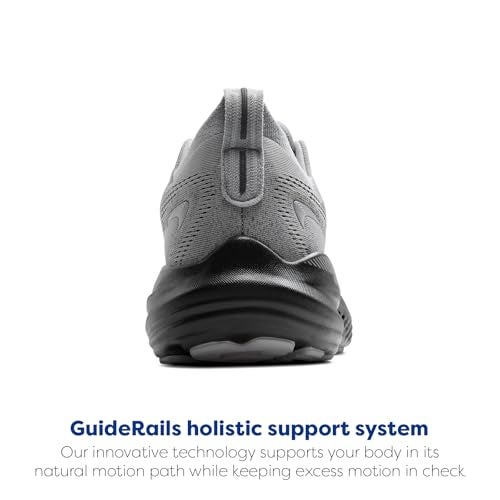 Brooks Men’s Glycerin GTS 22 Supportive Running Shoe - Primer Gray/Ebony/Bluewash - 13 X-Wide - Image 3