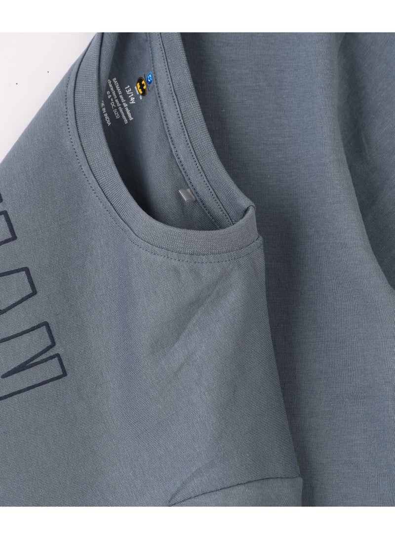 وارنر بروس. تيشيرت أولاد بياقة دائرية وطبعة باتمان جرافيك - Image 4