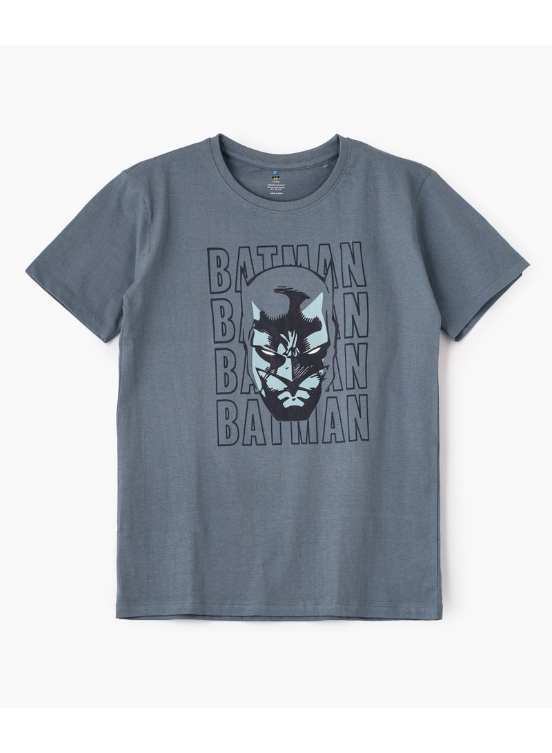 وارنر بروس. تيشيرت أولاد بياقة دائرية وطبعة باتمان جرافيك - Image 1