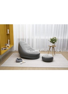 Carryze Carryze Inflatable Chair Footstool with Household Air Pump Transform Your Indoor and Outdoor Spaces with This Inflatable Chai  - Image 2