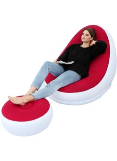 Carryze Carryze Inflatable Chair Footstool with Household Air Pump Transform Your Indoor and Outdoor Spaces with This Inflatable Chai  - Image 5