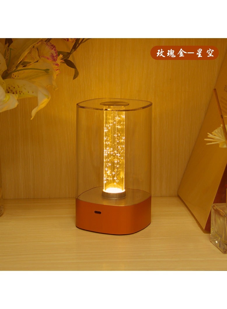 ارواق LED اللمس جو مصباح أباجورة غرفة نوم بار مطعم حديقة مهرجان USB ضوء الليل