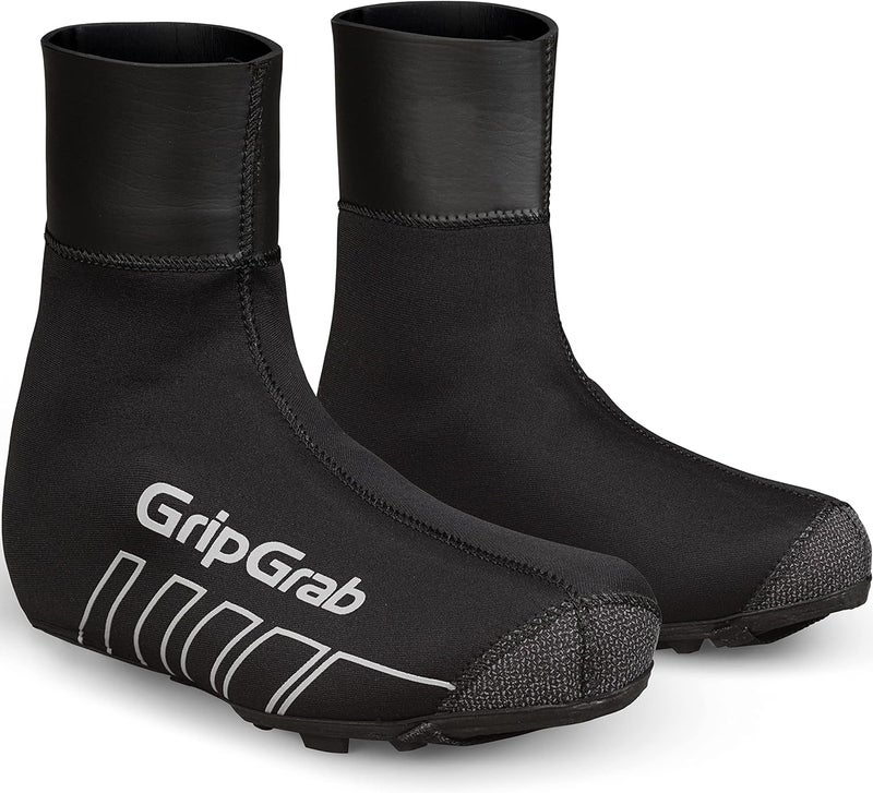 GripGrab RaceThermo X Waterproof Winter Gravel MTB Cycling Shoe Covers Cold Weather Neoprene Offroad Biking Overshoes - Image 1