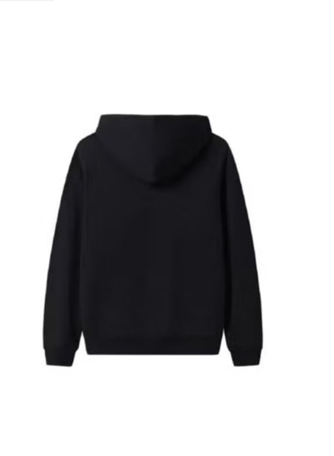 Generic New Style Men's Printed Casual Hoodie And Sweatshirt Long Sleeve Black Hat Xl  - Image 3