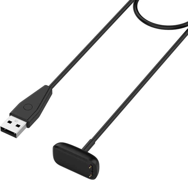 Disscool Replacement Charging Dock Cable Cord Compatible with Fitbit Chrage 6/Chrage 5/Luxe, Disscool USB Cable Charger Stand Smart Watch Accessories(1m/3.3ft) - Image 3