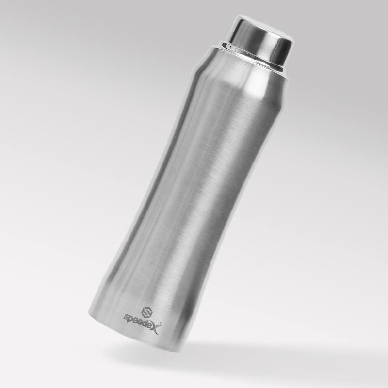 Speedex Stainless Steel Matt Water Bottle 1 Litre with Steel Cap – Leak-Proof, Durable, Lightweight | Ideal for Kids, Adults, Office, School, Travel | Pack of 3, Set of 3, Combo of 3 (1000ml Each) - Image 2