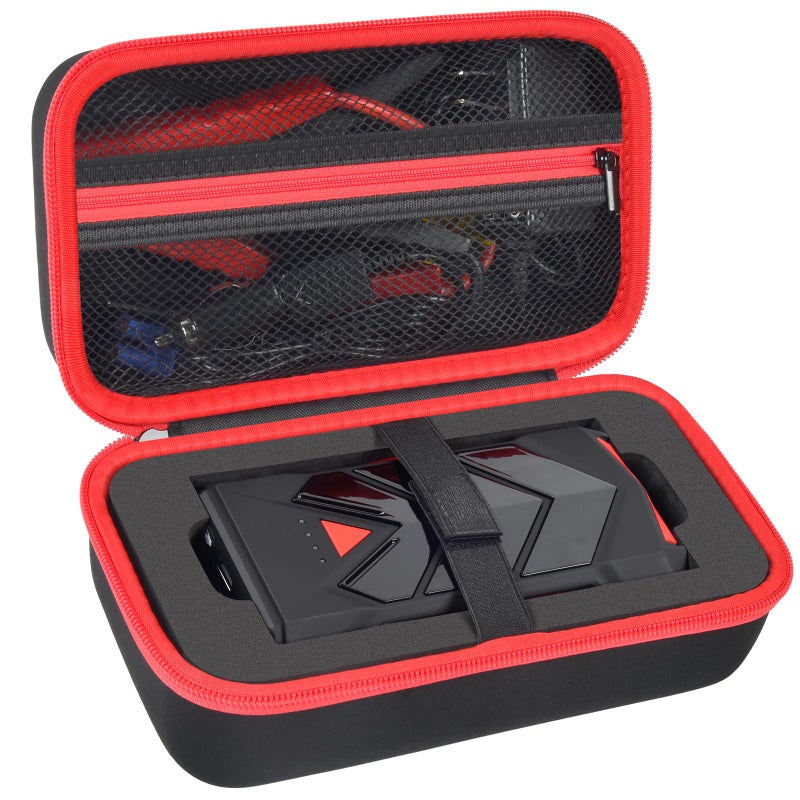 PAIYULE Case for NEXPOW T11F Case with Detachable Foam for NEXPOW Q10S for AstroAI S8 for BIUBLE for BUTURE Car Jump Starter Portable Holder for Jump Start Battery Power PackBox ONLY