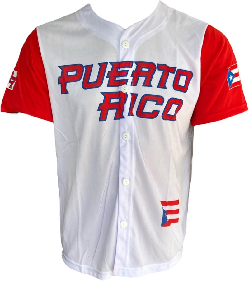 SouvenilesTankCoqui Jersey Baseball Puerto Rico Kids/Adults - Image 1