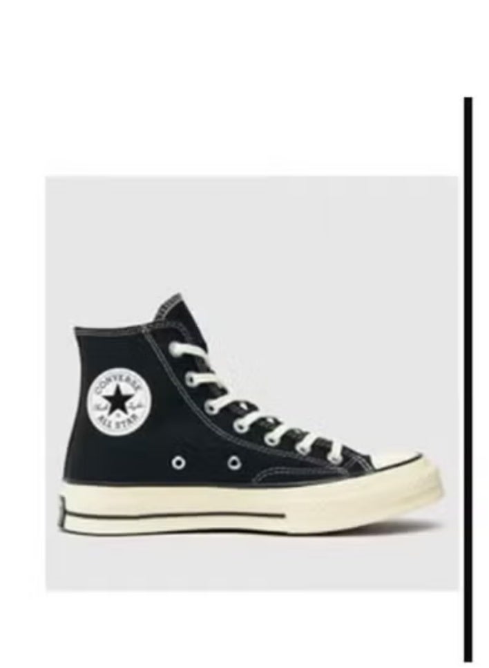 CONVERSE 1970s Chuck Classic High Top All Star Sneaker Black - Image 2