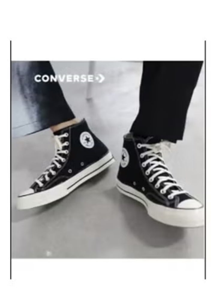 CONVERSE 1970s Chuck Classic High Top All Star Sneaker Black - Image 1